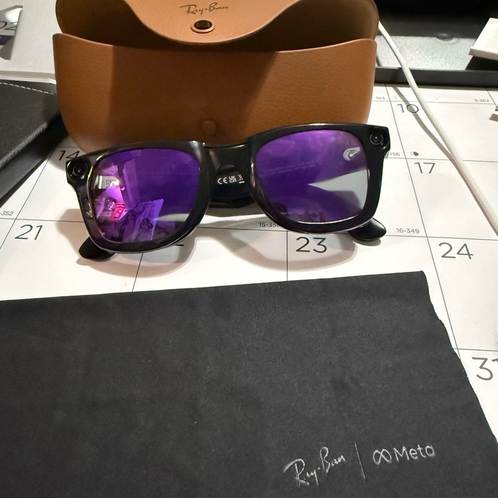 Ray-Ban Purple Sunglasses
